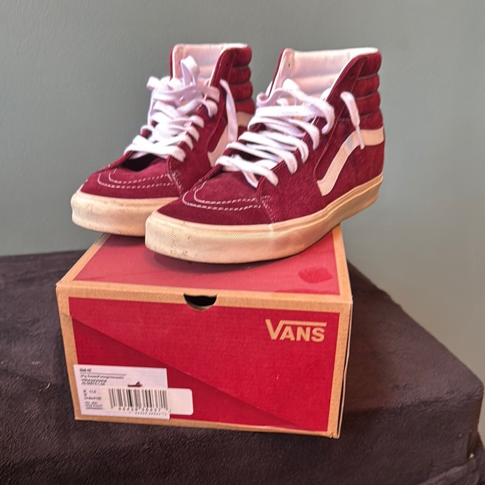 Vans pomegranate High-Top Sneakers